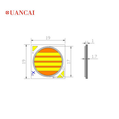 CE ROHS CLU038 24W Bridgelux 120lm 5000k Cob Led Dimmer