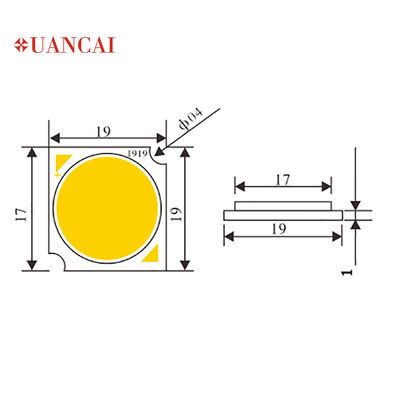 50000 Hours Life Citizen CLU038 36w CRI80 Cob Led Bridgelux