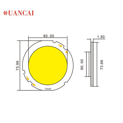 6500K 30w 40w 50w US Bridgelux Cob Led For Ceiling Lamp Down Lamp