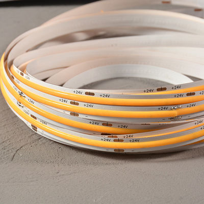 CE ROHS  10MM  12MM Tunable Cob Led Strip DC24V 2700k 6500K